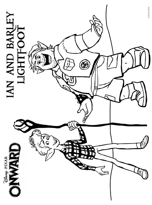 Kids-n-fun.com | Coloring page Onward Ian Barley